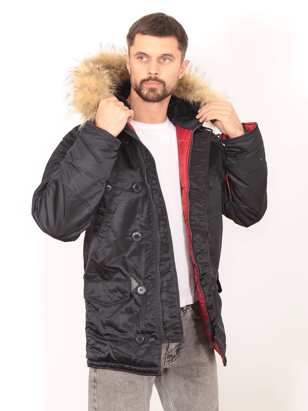 картинка Nord Storm Tight HUSKY II Ink/Red от магазина Аполлогет