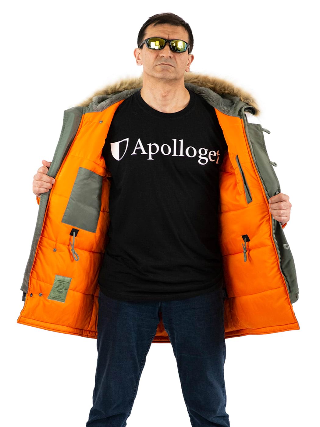 картинка Nord Storm Tight HUSKY II Olive/Orange от магазина Аполлогет